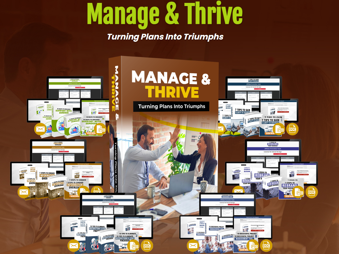 Manage & Thrive Review: Win Big with $2,000+ Prizes and Essential Marketing Insights!