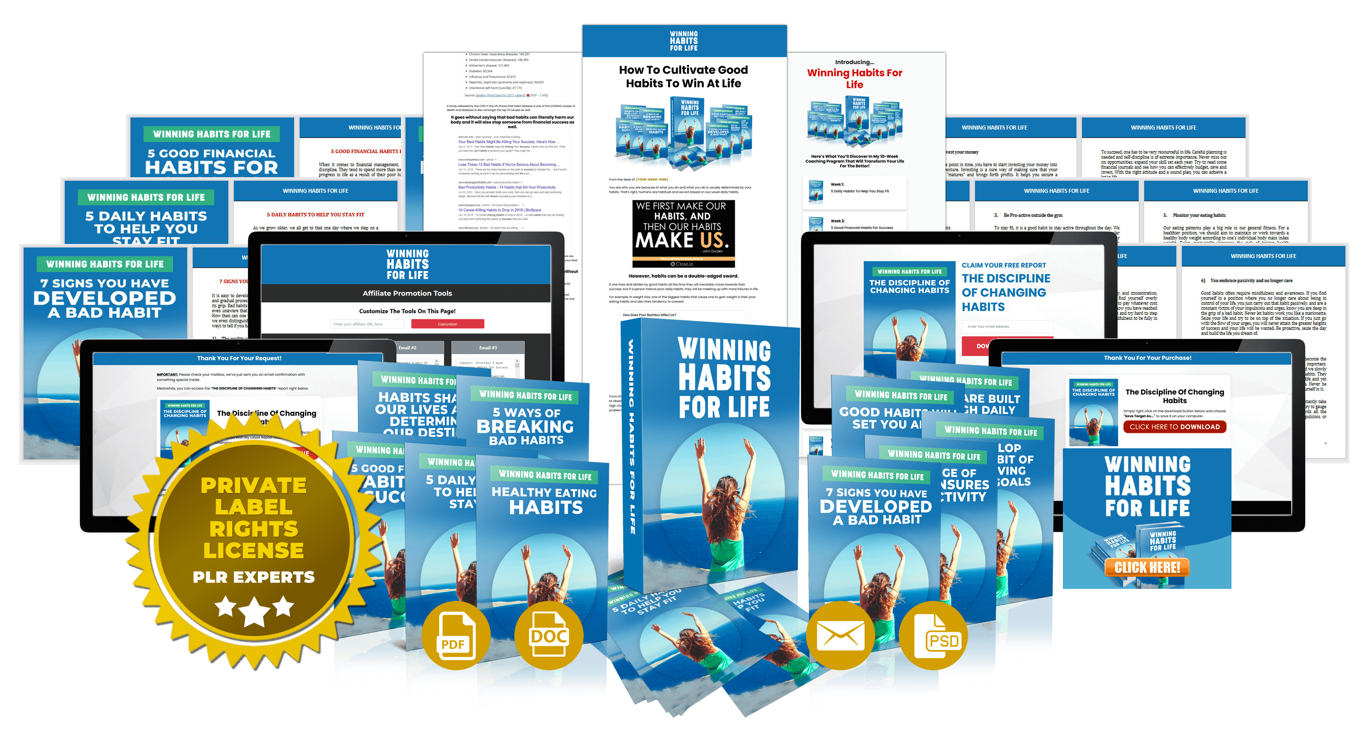 Winning Habits for Life Review: Can This PLR Turn Your $100 Daily Profit Dream Into Reality?